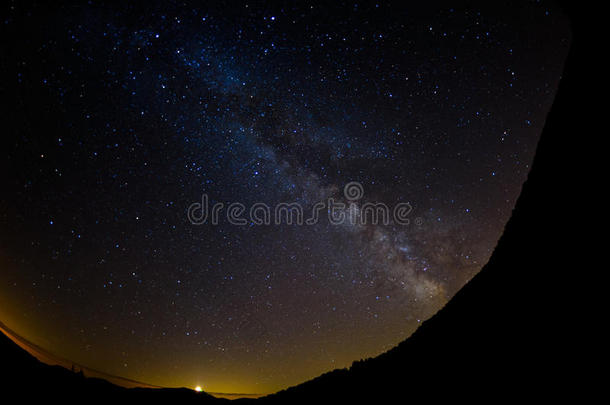 意大利夜空牛奶道