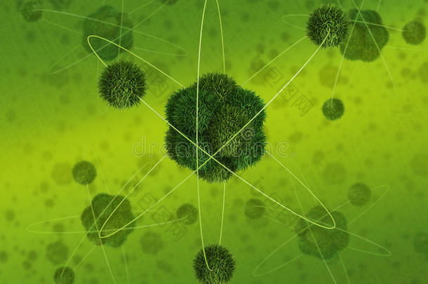 绿色原子概念