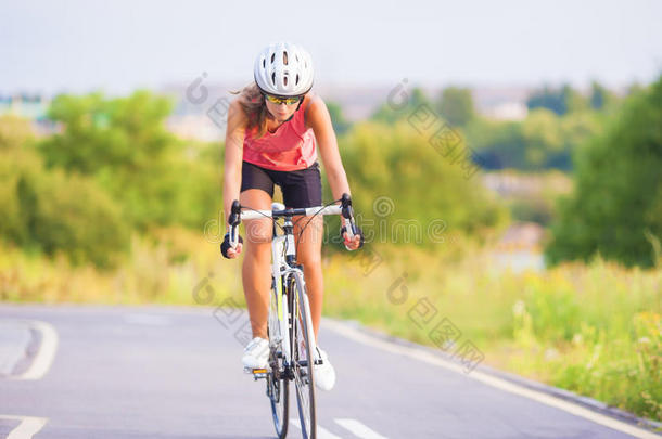 职业女子自行车运动员