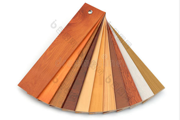 地板强化木地板或实木地板样品。