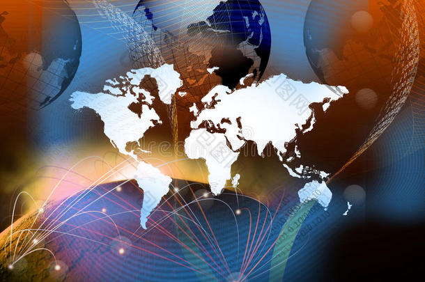 电信技术创造世界商业网络