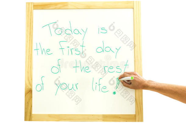 今天是你余生的第一天