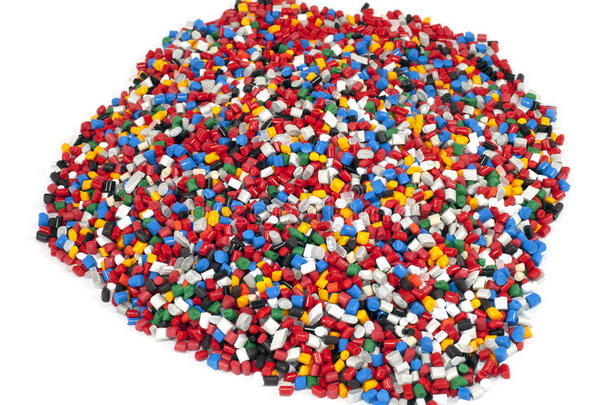 彩色塑料高分子颗粒