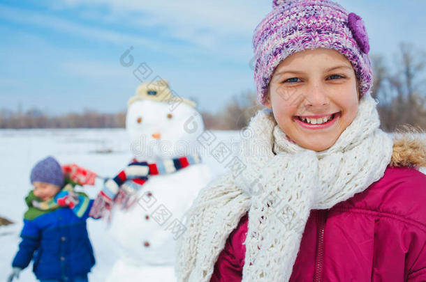 雪人女孩