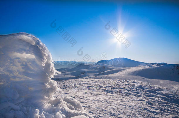 太阳雪山景观