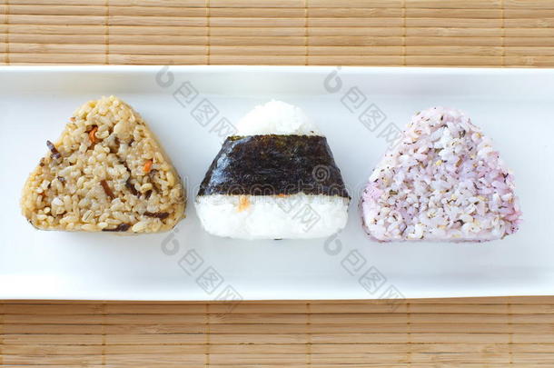日本料理，饭团onigiri