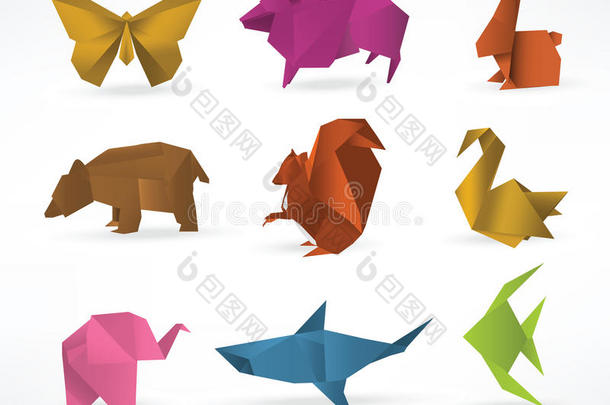 折纸动物