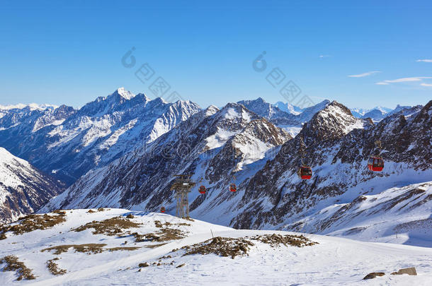 奥地利因斯布鲁克山地滑雪度假村