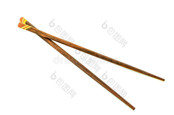 孤立的木筷
