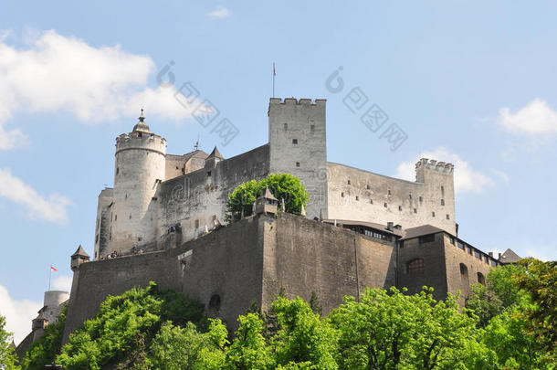 萨尔茨堡的festung hohensalzburg