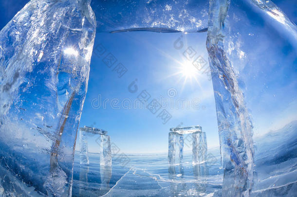 冰河-由冰构成的<strong>巨石</strong>阵