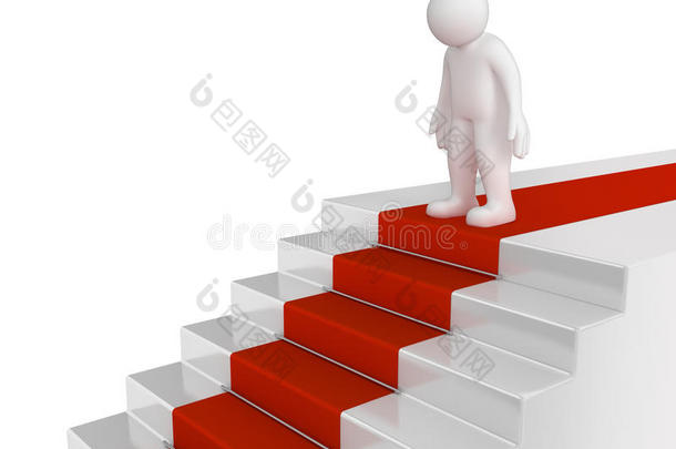 人和楼梯（包括剪辑路径）