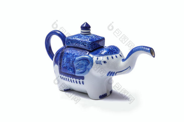 大象茶壶。