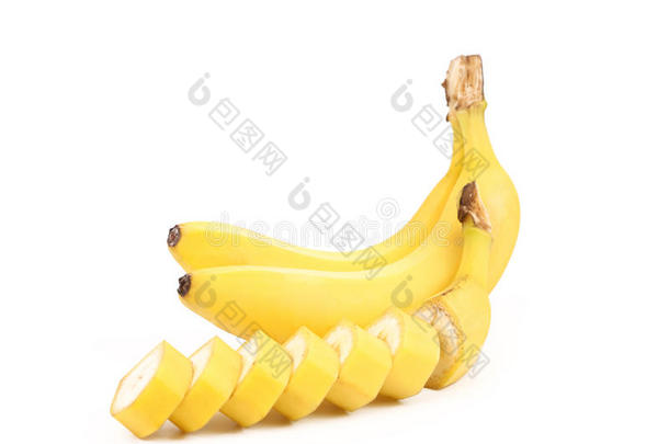 香蕉和切片