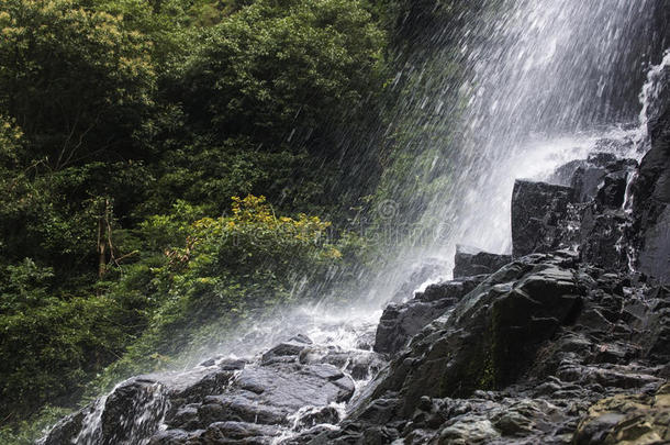 中国温州山水南溪江风景区