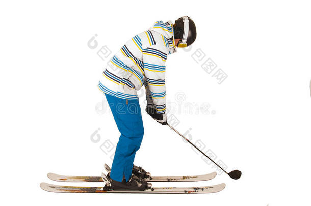 在高尔夫和滑雪之间无法<strong>抉择</strong>的年轻人，有趣