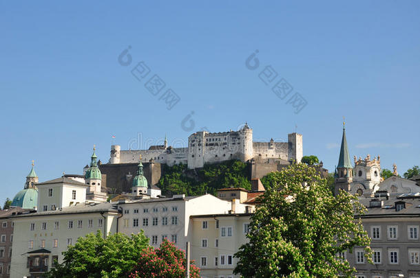 萨尔茨堡的festung hohensalzburg