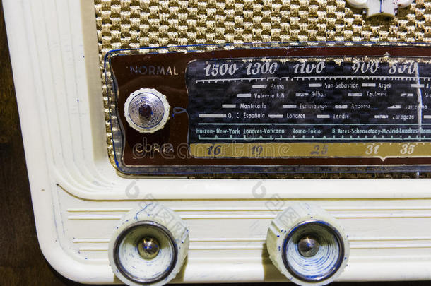 1950年的旧收音机
