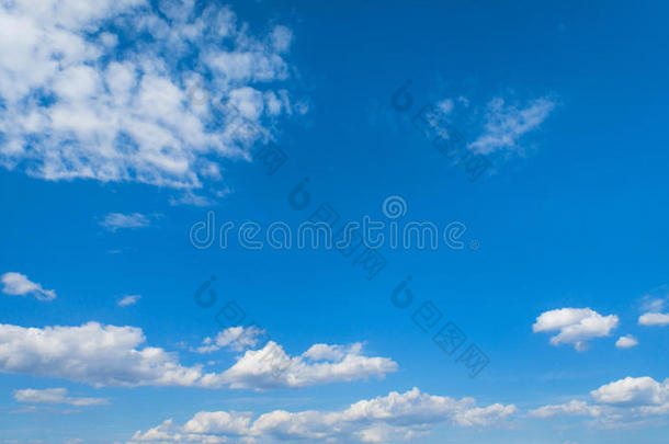 蓝天白云，天空背景