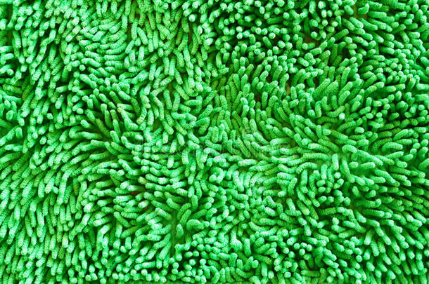 绿色地毯的纹理背景