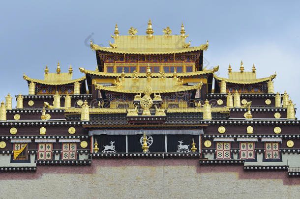 香格里拉格丹松赞林藏族寺院