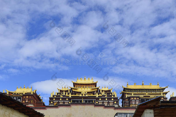 香格里拉格丹松赞林藏族寺院