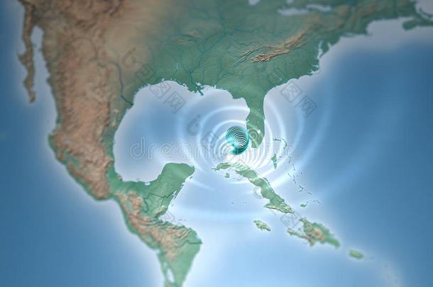 墨西哥湾龙卷风台风威胁佛罗里达