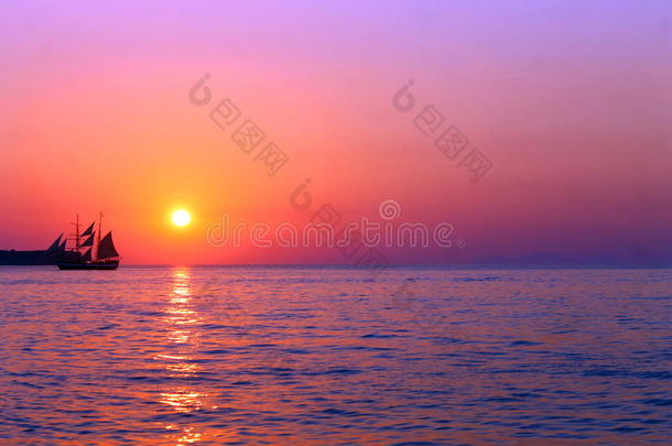 紫砂夕阳