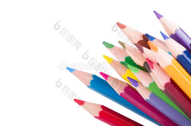 彩色铅笔与<strong>文案</strong>空间