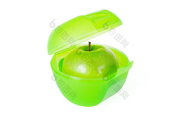 午餐盒里的青苹果