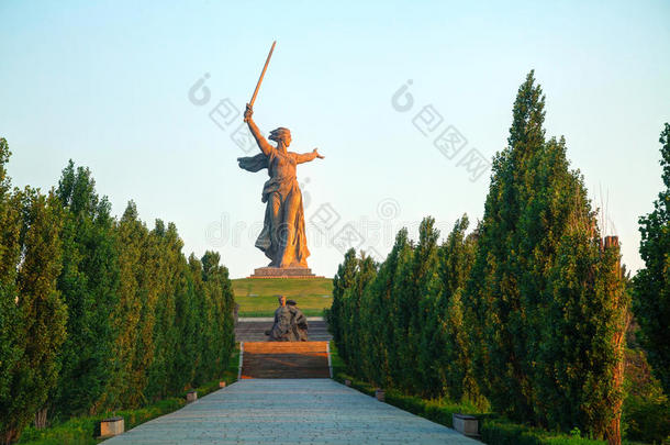 “祖国在召唤！”俄罗斯伏尔加格勒纪念碑