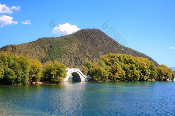 丽江风景。中国，