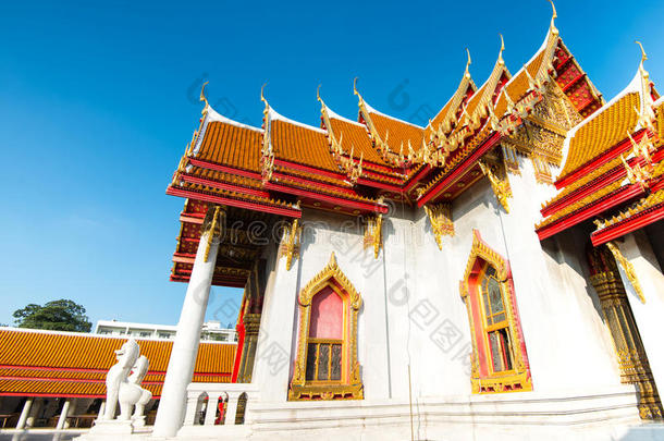泰国最著名的寺庙杜西特瓦纳姆寺（wat benchamabopit dusitwanaram）