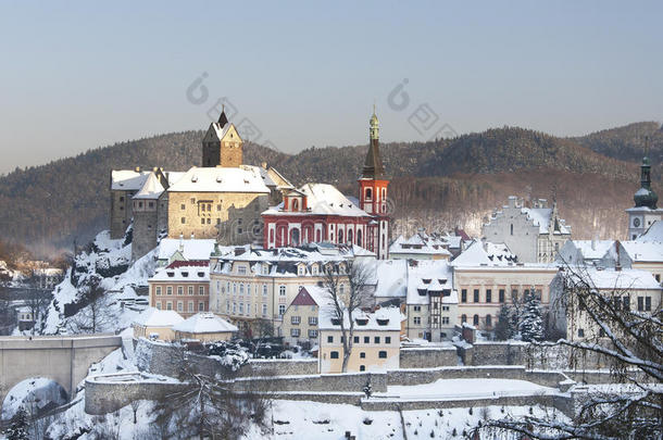 捷克共和国冬季洛基市