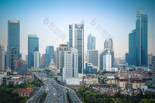 上海现代城市高架道路