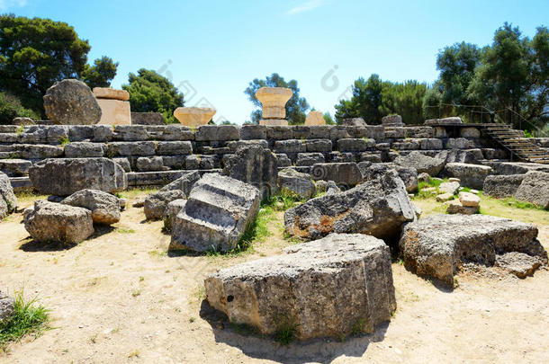 古奥林匹亚宙斯神庙遗址