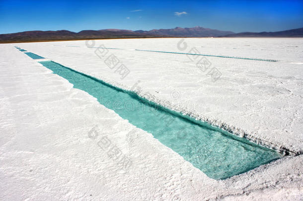 阿根廷jujuy的salinas grandes