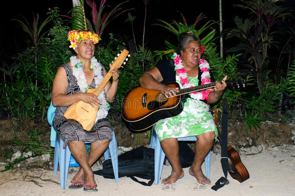 库克群岛艾图塔基泻湖<strong>波利</strong>尼西亚太平洋岛屿音乐