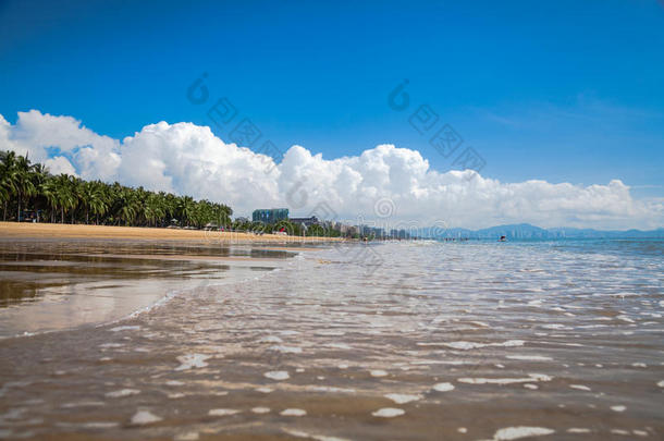 中国海南海滨水景