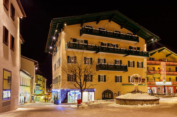 奥地利巴德霍夫加斯坦山地滑雪场