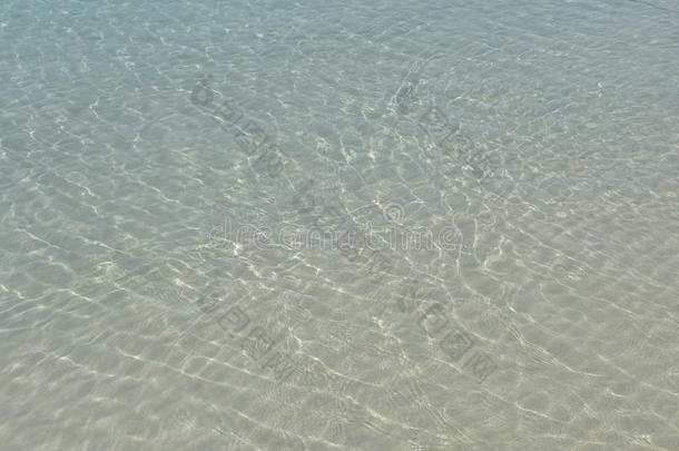 清澈的海水，海水背景