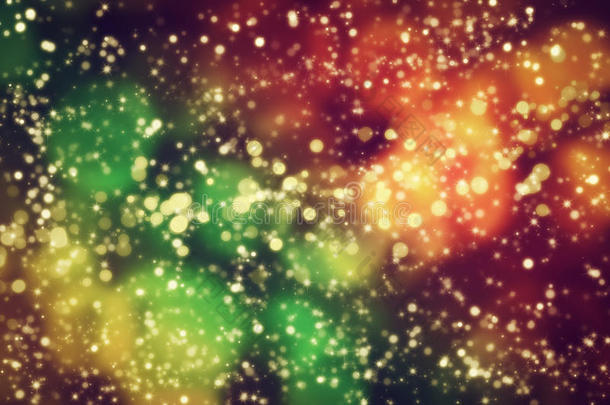 银河系，空间抽象背景。