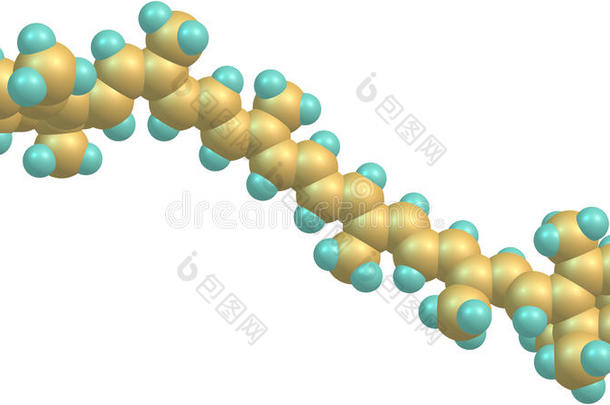 科学球-胡萝卜素分子