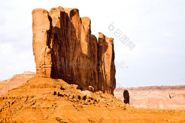 驼峰是五号纪念碑中一个巨大的砂岩地层