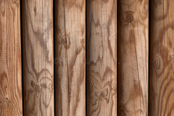 木质松木板栅栏背景纹理亮丽