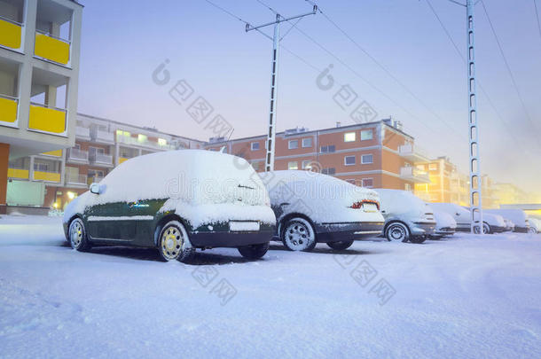 波兰大雪