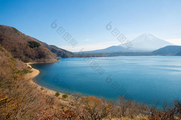 日本本宿山富士湖