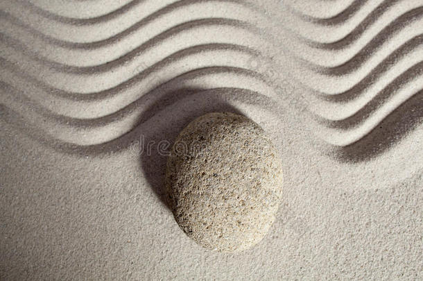 禅心沙中的圆石符号