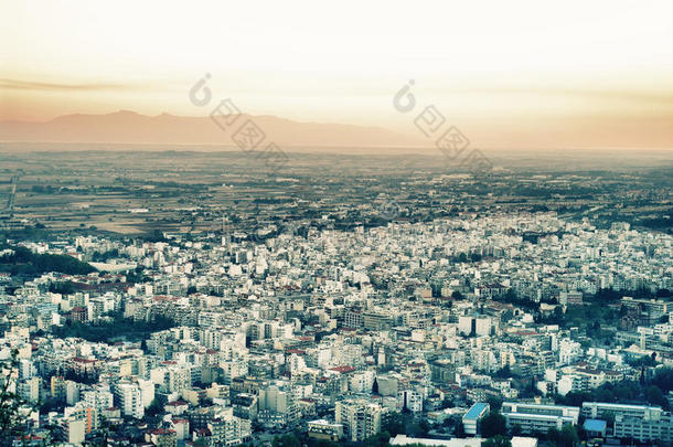 希腊城市全景