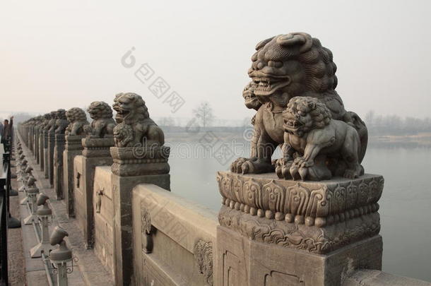 中国卢沟桥石狮